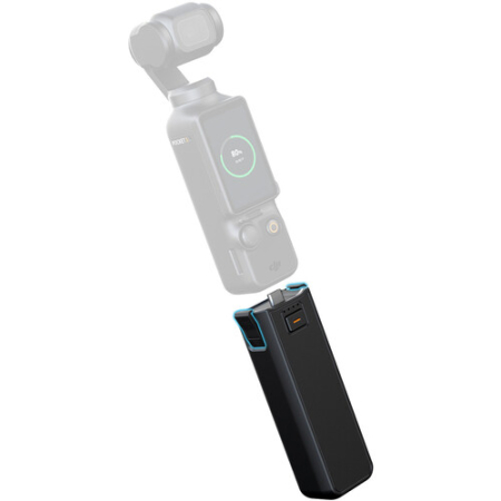 SmallRig 6713 - uchwyt powerbank z mini statywem do DJI Osmo Pocket 3 / 4 / 4P - przykład użycia